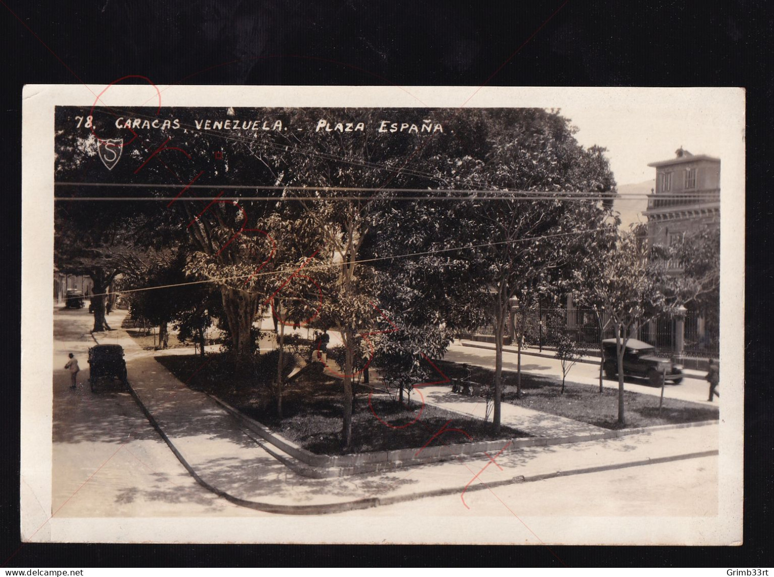 Caracas - Plaza España - Fotokaart - Venezuela