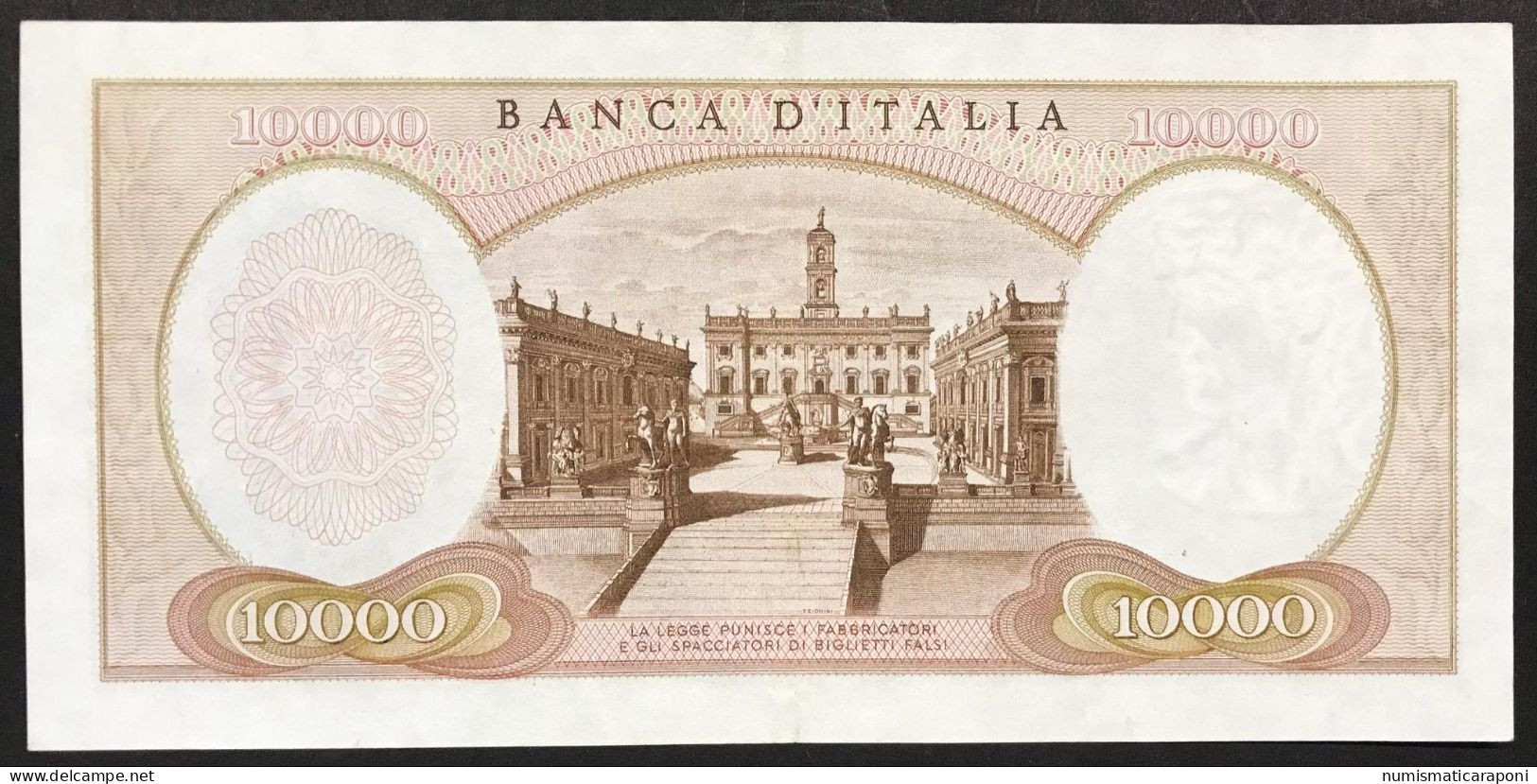 10000 LIRE MICHELANGELO 03 07 1962 Bb/spl LOTTO 347 - 10000 Liras