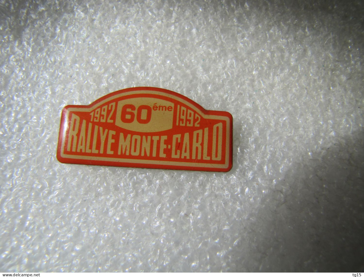 PIN'S   RALLYE   MONTE CARLO - Rallye