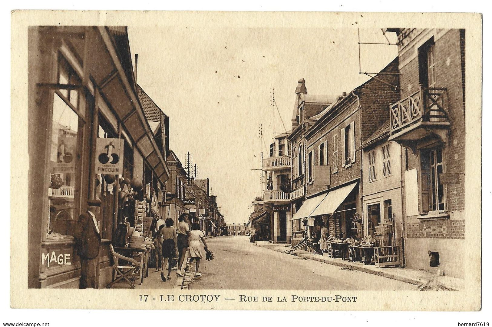 80 Le Crotoy- Rue  De La Porte Du Pont - Le Crotoy