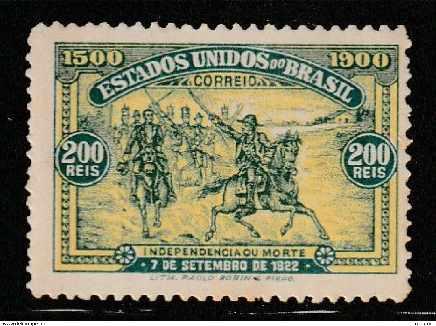 BRESIL - N°113 * (1900) 4e Centenaire De La Découverte Du Brésil - Neufs