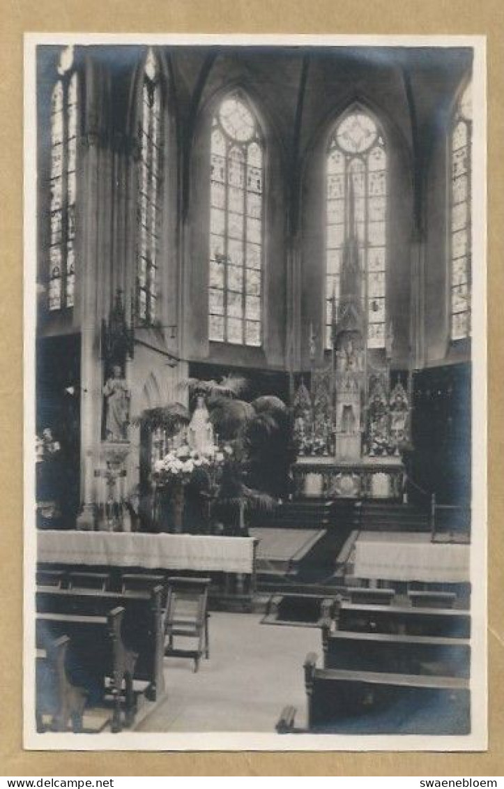 NL.- NOORWIJK BINNEN. R.K. KERK VAN St. JEROEN - HOOFDALTAAR. - Kirchen U. Kathedralen