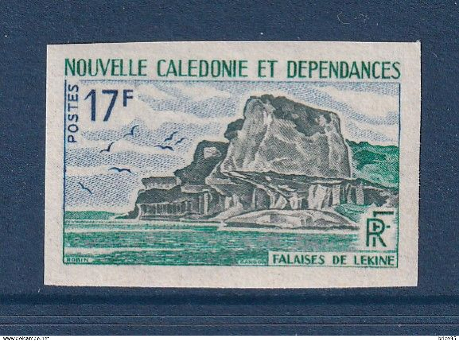 Nouvelle Calédonie - YT ND N° 336 ** - Neuf Sans Charnière - Non Dentelé - 1967 - Imperforates, Proofs & Errors