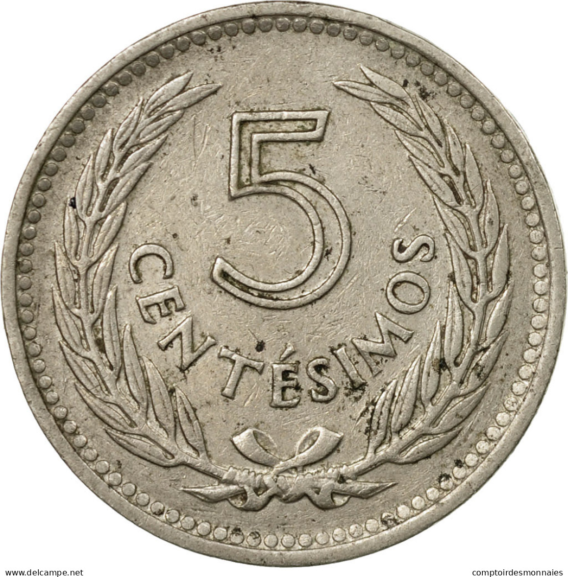 Monnaie, Uruguay, 5 Centesimos, 1953, TTB, Copper-nickel, KM:34 - Uruguay
