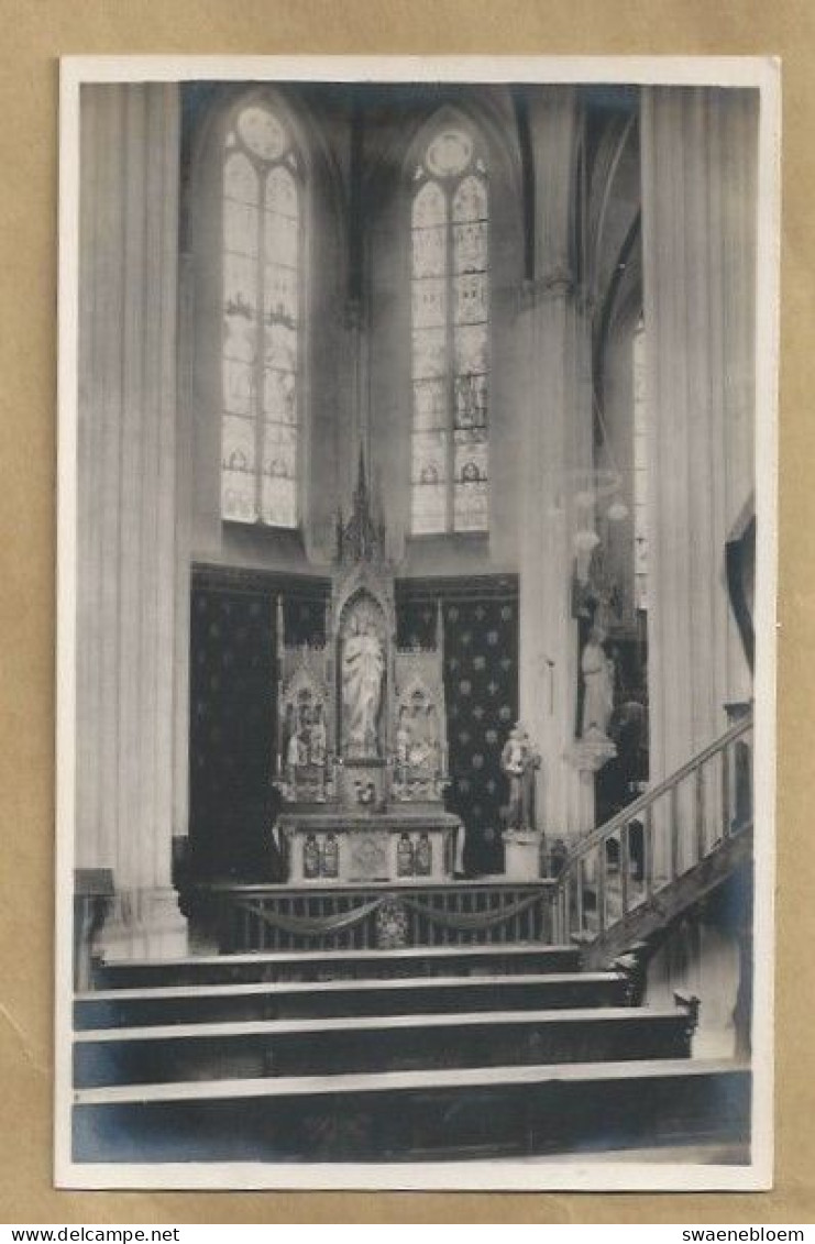 NL.- NOORWIJK BINNEN. R.K. KERK VAN St. JEROEN - ALTAAR VAN DE H. MARIA. ONGELOPEN - Chiese E Cattedrali