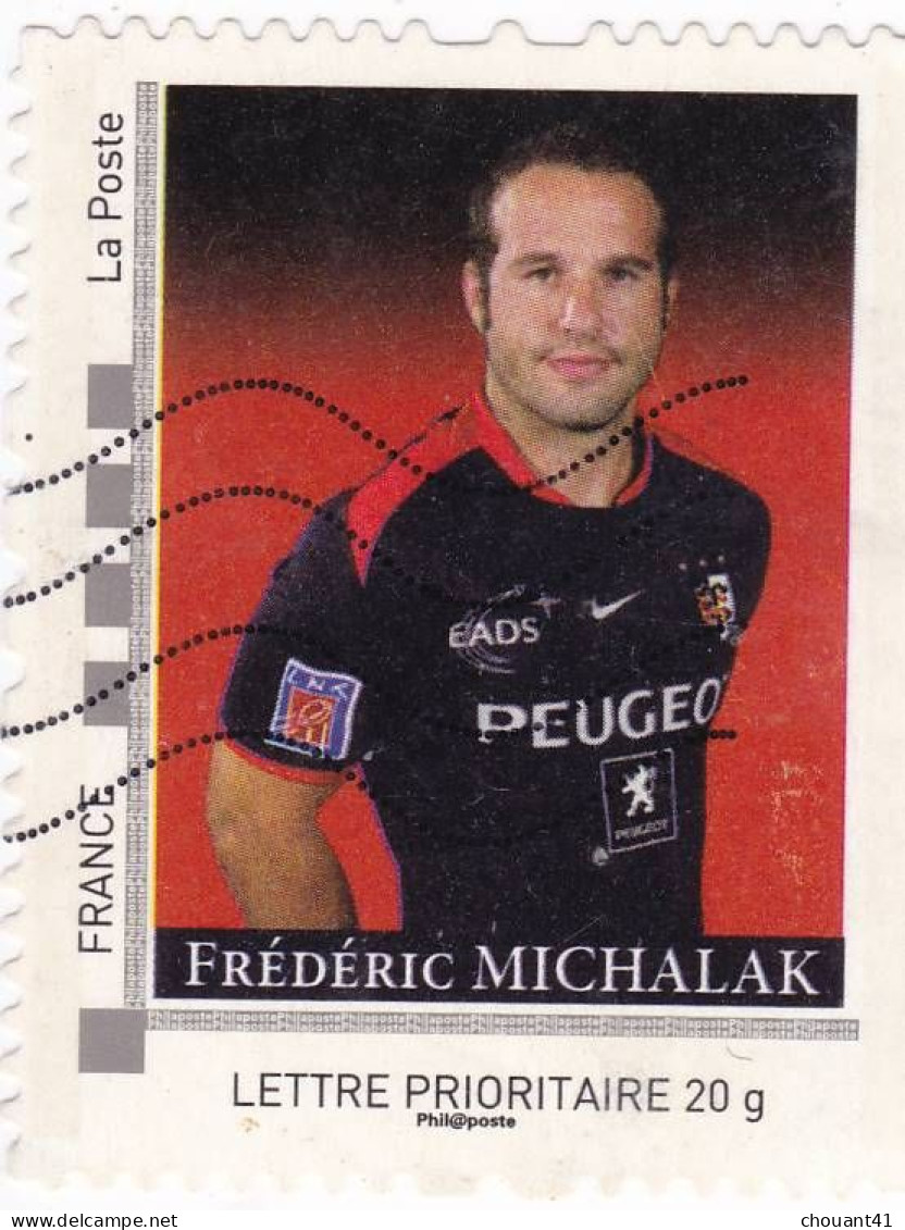 Stade Toulousain Issu Du Bloc 2010 Frédéric Michalak Oblitéré - Collectors