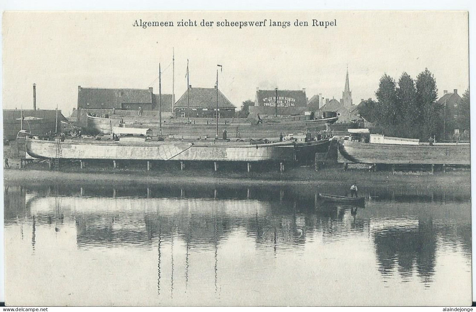 Boom - Algemeen Zicht Der Scheepswerf Langs Den Rupel  - Boom