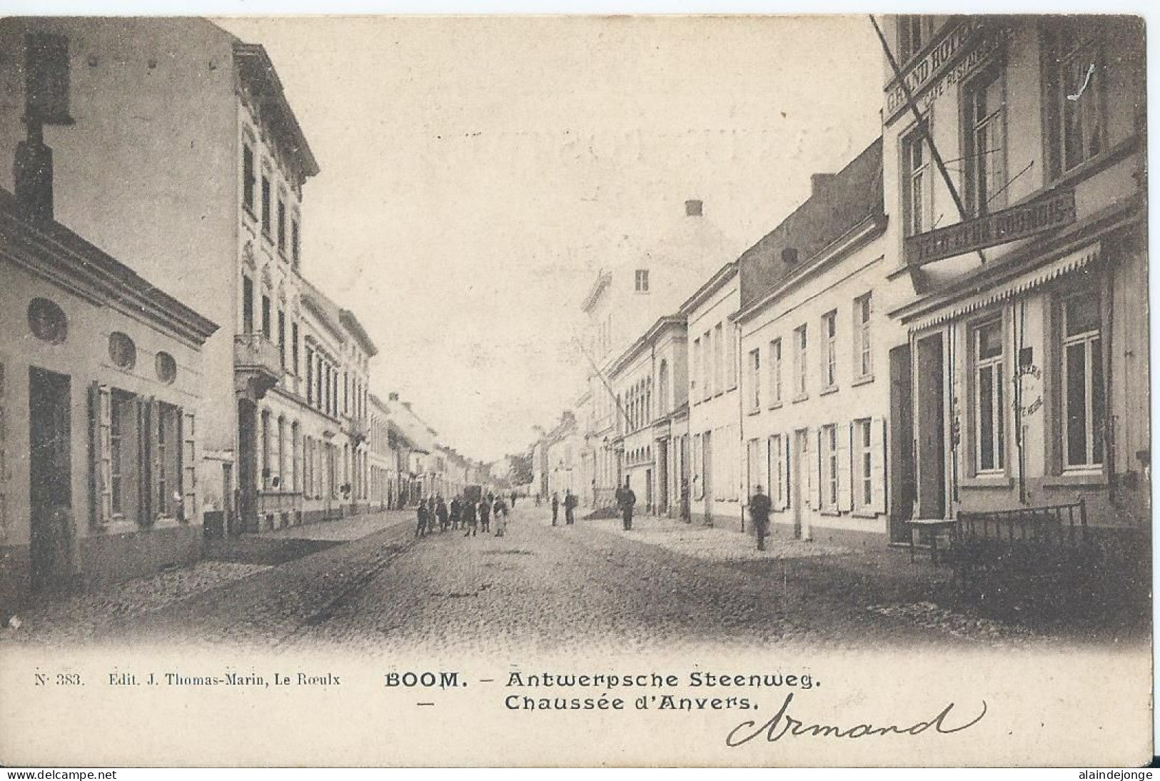 Boom - Antwerpsche Steenweg - Chaussée D'Anvers - 1904 - Boom