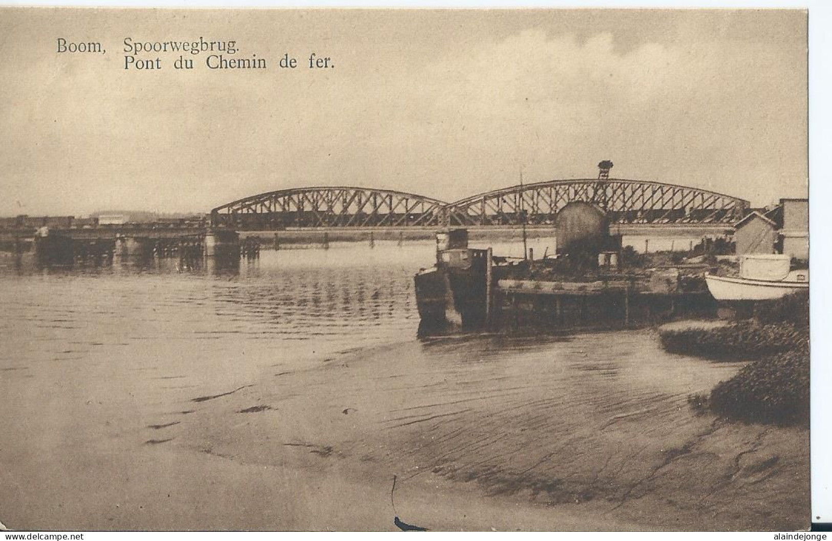 Boom - Spoorwegbrug - Pont Du Chemin De Fer - 1931 - Boom