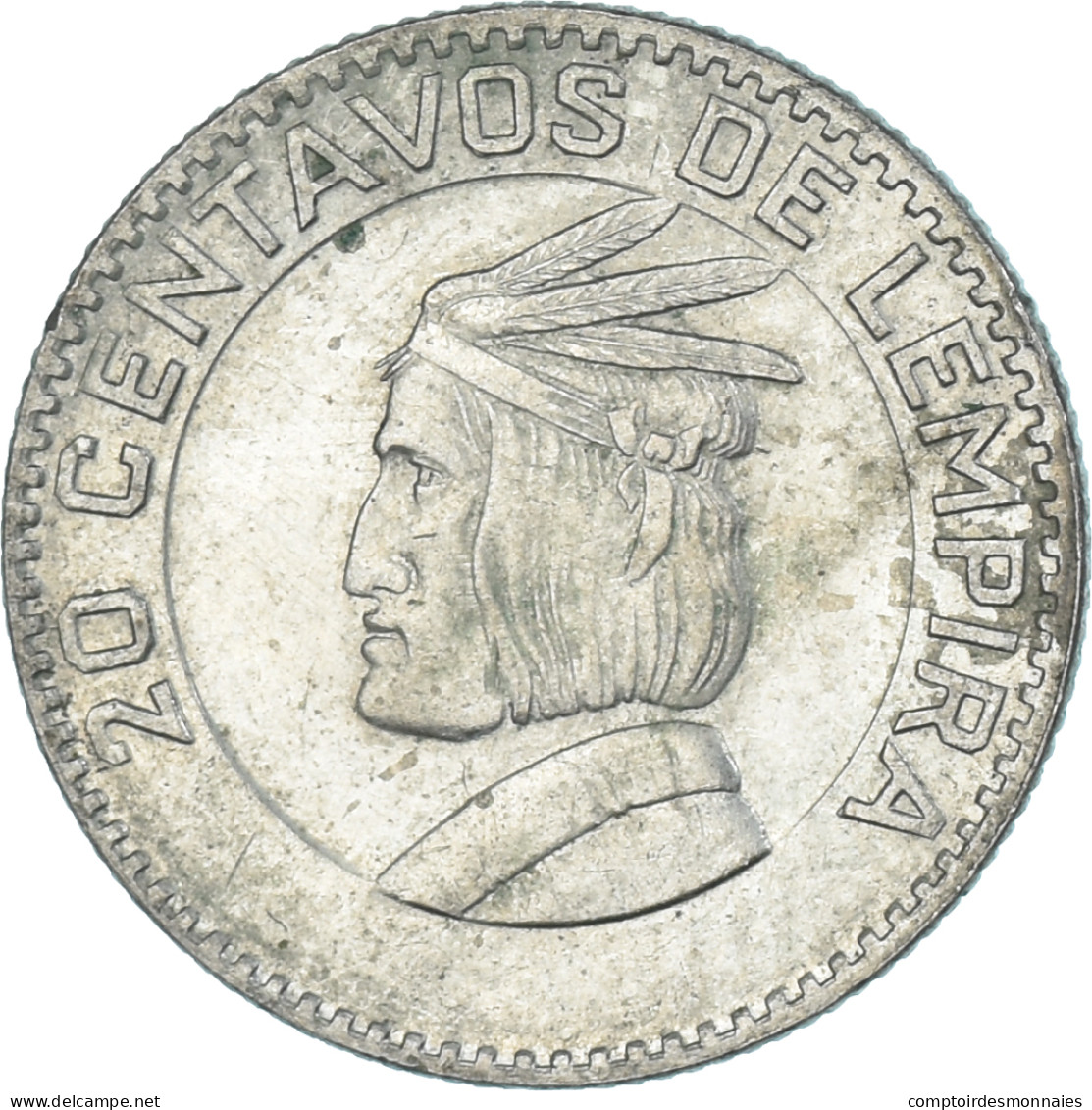 Monnaie, Honduras, 20 Centavos, 1967 - Honduras