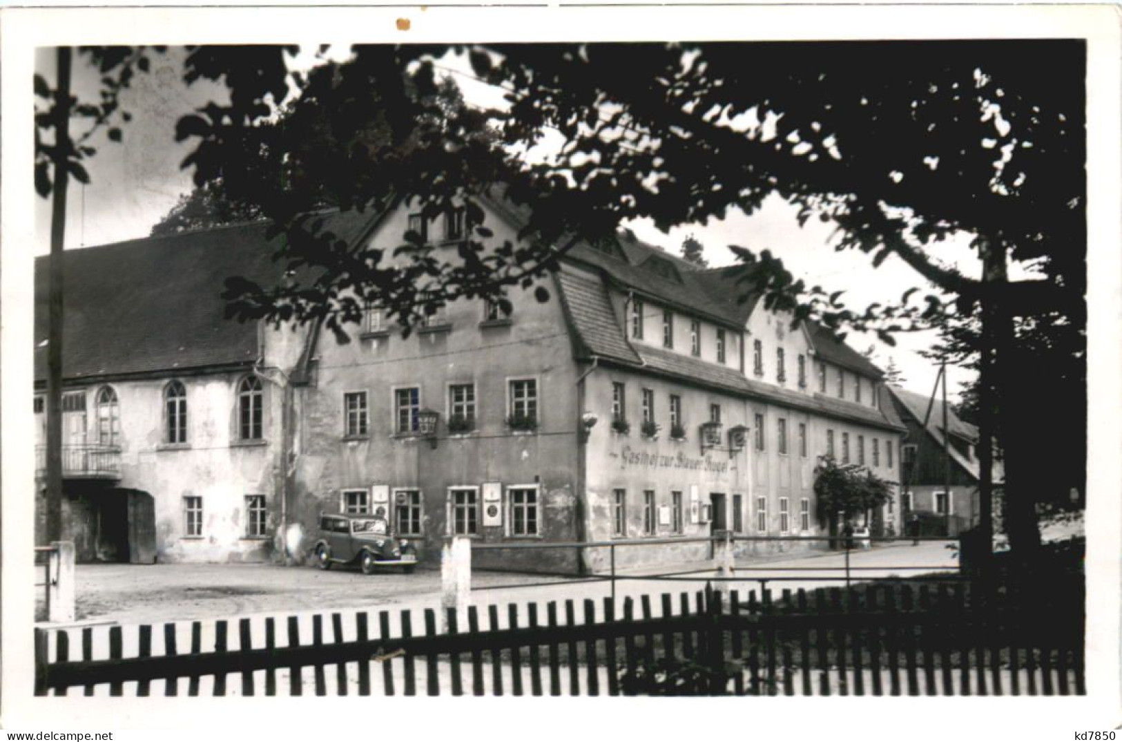 Cunewalde In Sachsen - HO Fremdenhof Blaue Kugel - Cunewalde