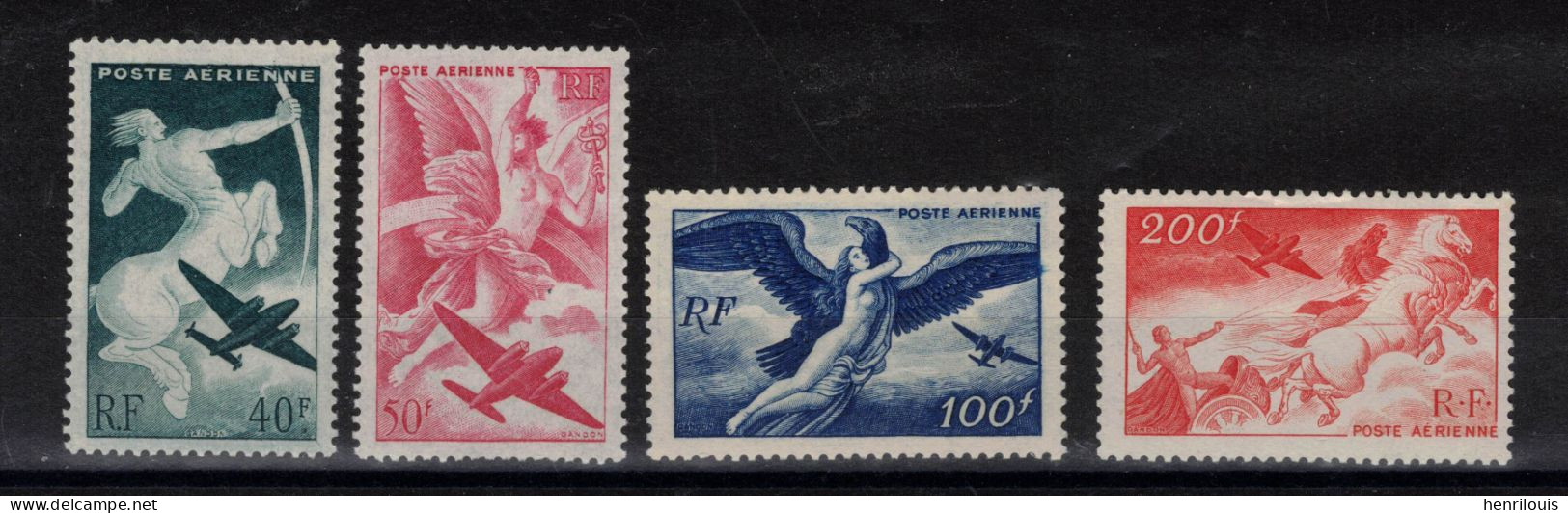 FRANCE  Timbres Neufs ** De 1946  ( Ref 977 ) Poste Aérienne Mythologie - 1927-1959 Postfris