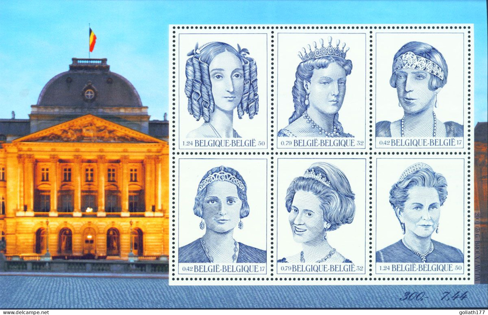 BL89 ** Obp 18 Euro - 1961-2001