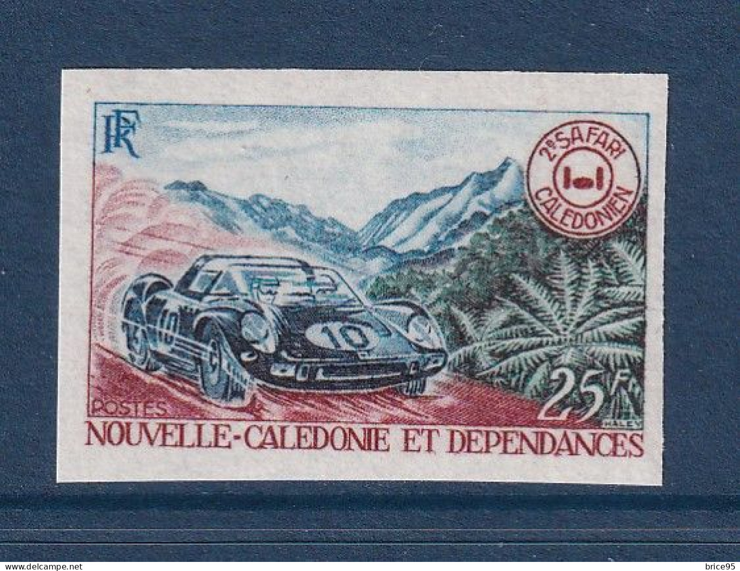 Nouvelle Calédonie - YT ND N° 355 ** - Neuf Sans Charnière - Non Dentelé - 1968 - Ongetande, Proeven & Plaatfouten