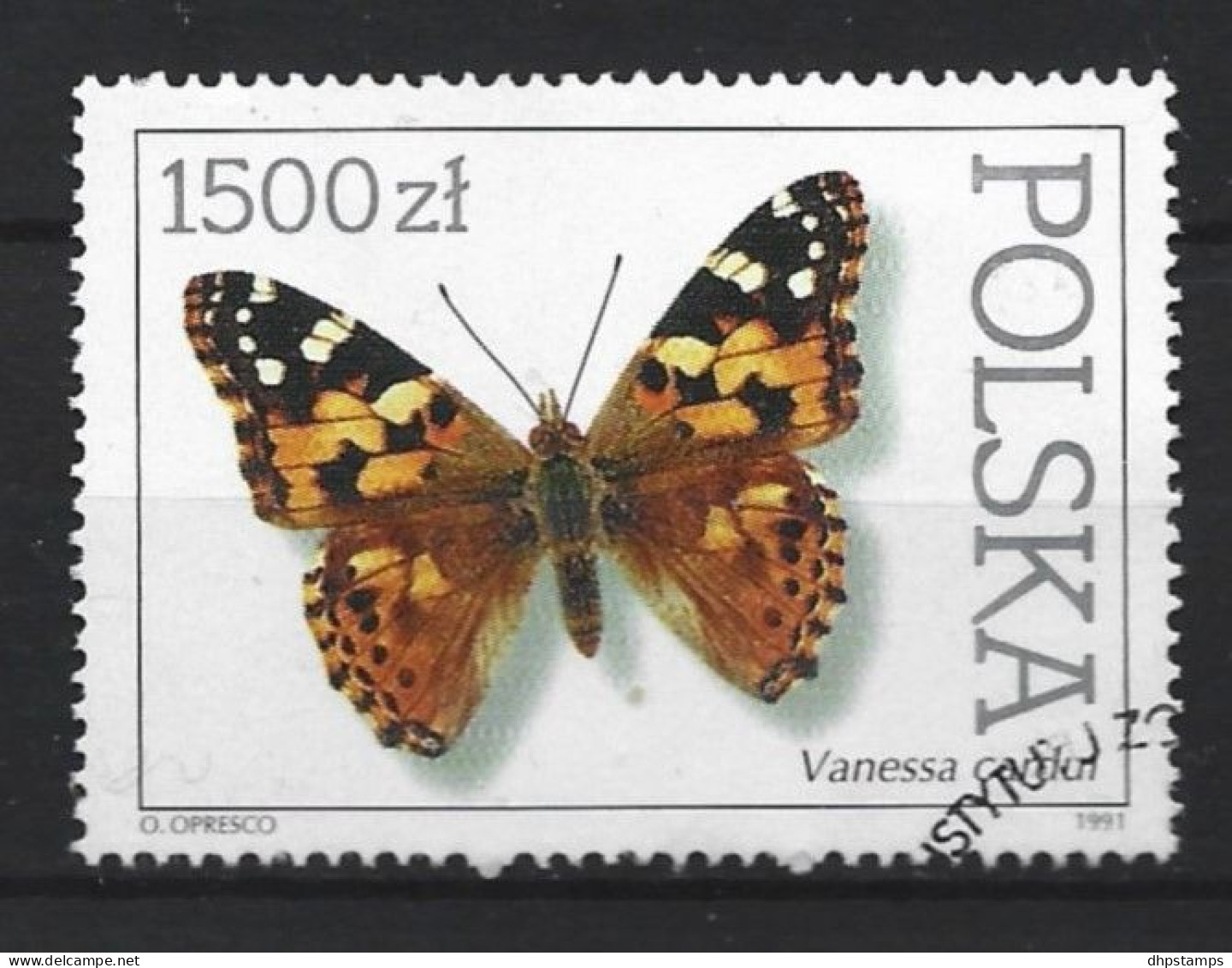 Polen 1991 Butterfly Y.T. 3146 (0) - Ungebraucht