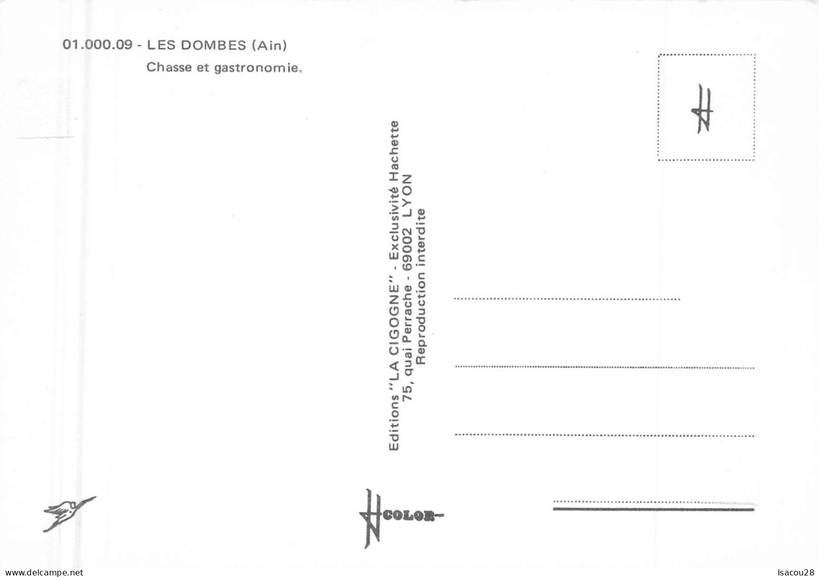 01 / 1 CP  / LES DOMBES / VOIR SCANS - Trévoux