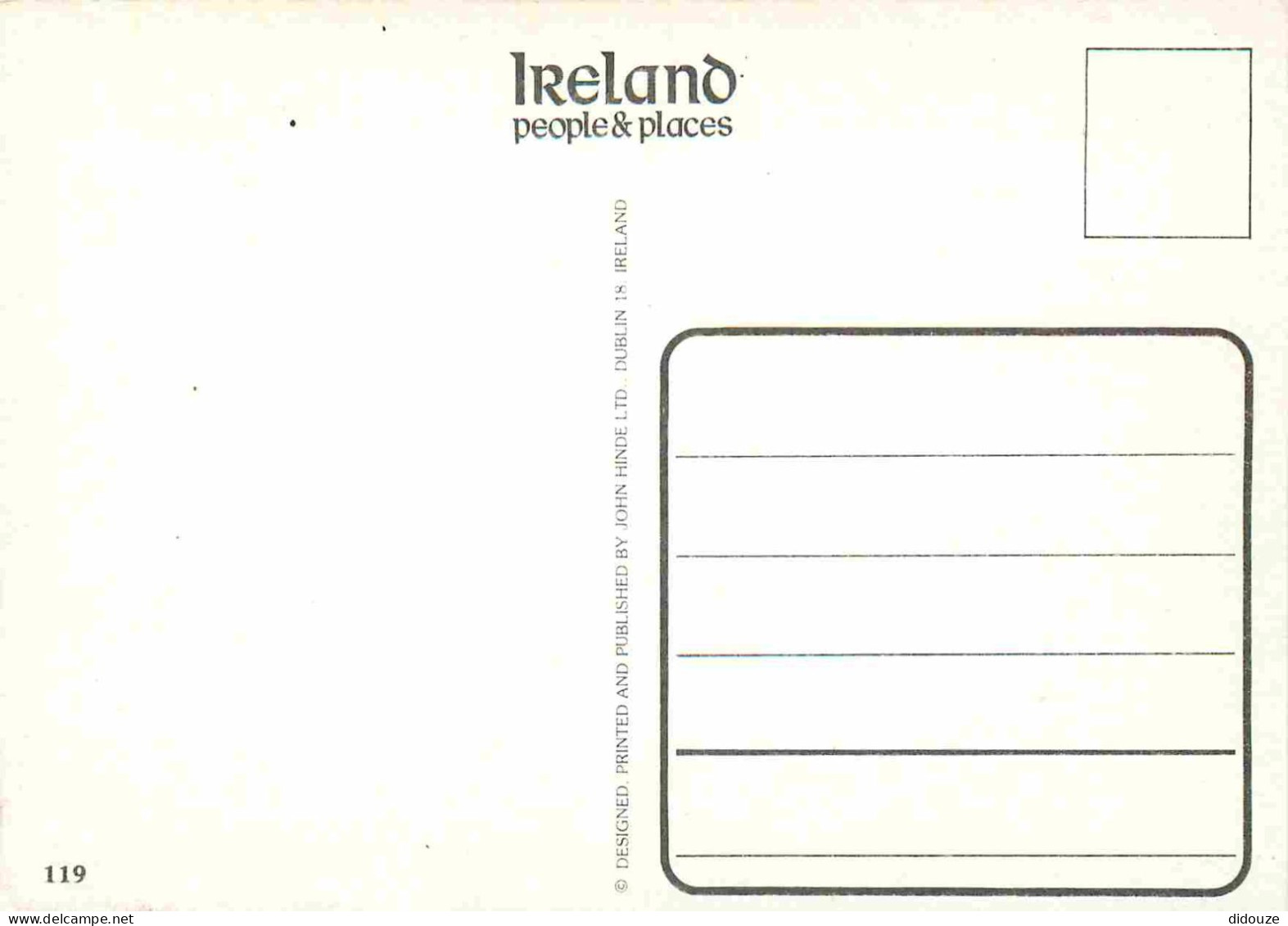 Irlande - Multivues - 119 - Ireland People And Places Card - CPM - Carte Neuve - Voir Scans Recto-Verso - Other & Unclassified