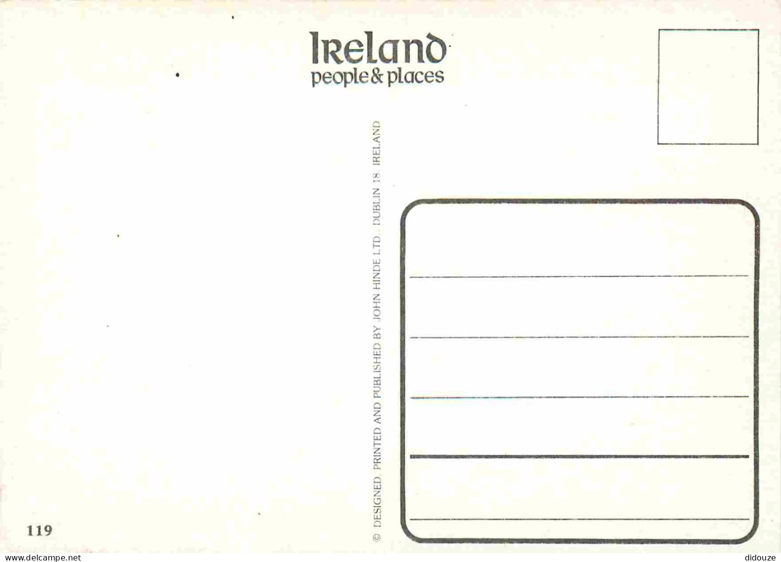 Irlande - Multivues - 119 - Ireland People And Places Card - CPM - Carte Neuve - Voir Scans Recto-Verso - Altri & Non Classificati