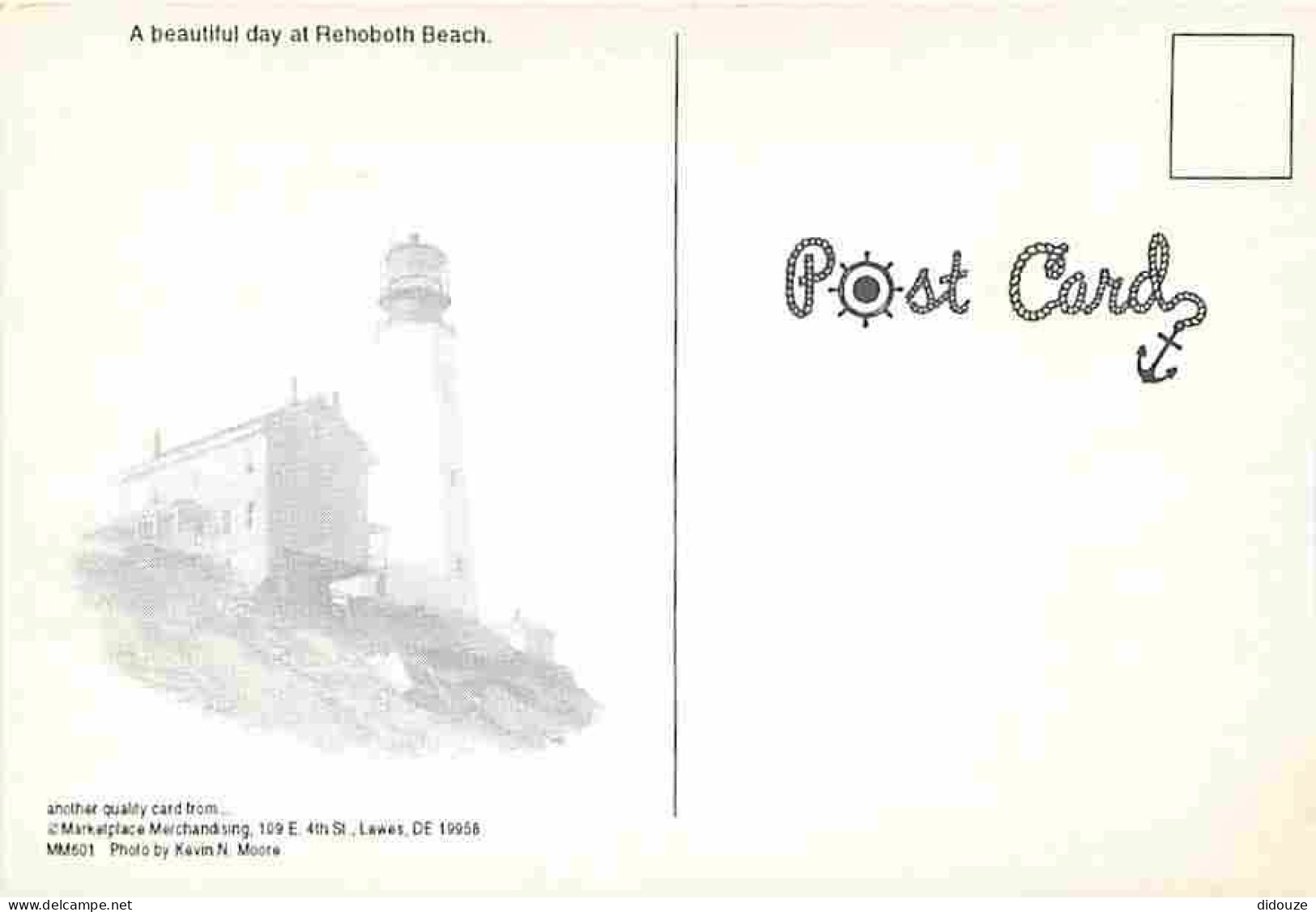 Etats Unis - Rehoboth Beach - Plages - Carte Neuve - CPM - Voir Scans Recto-Verso - Other & Unclassified