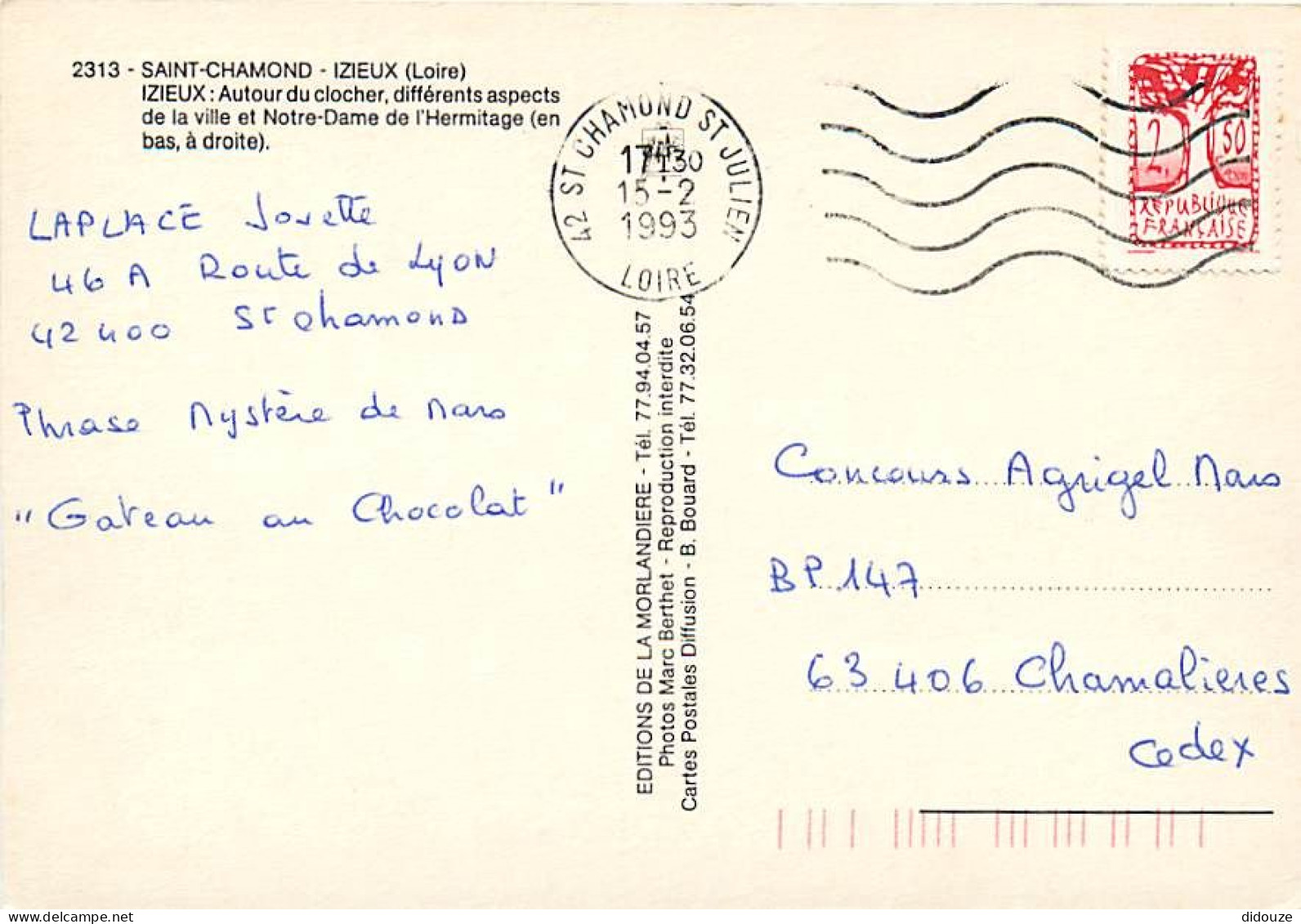 42 - Saint Chamond - Izieux - Multivues - CPM - Voir Scans Recto-Verso - Saint Chamond