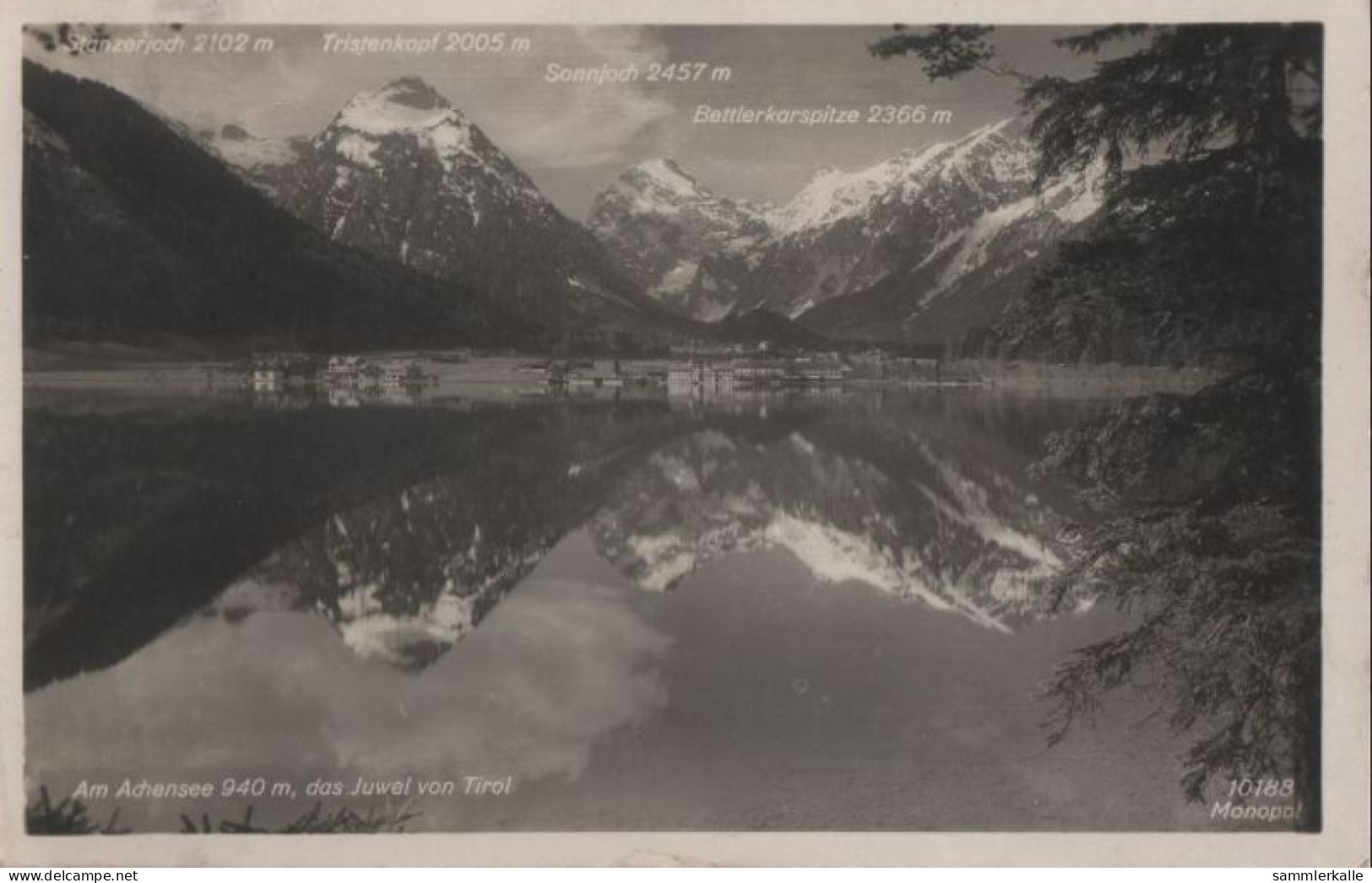 41255 - Österreich - Achensee - 1929 - Achenseeorte