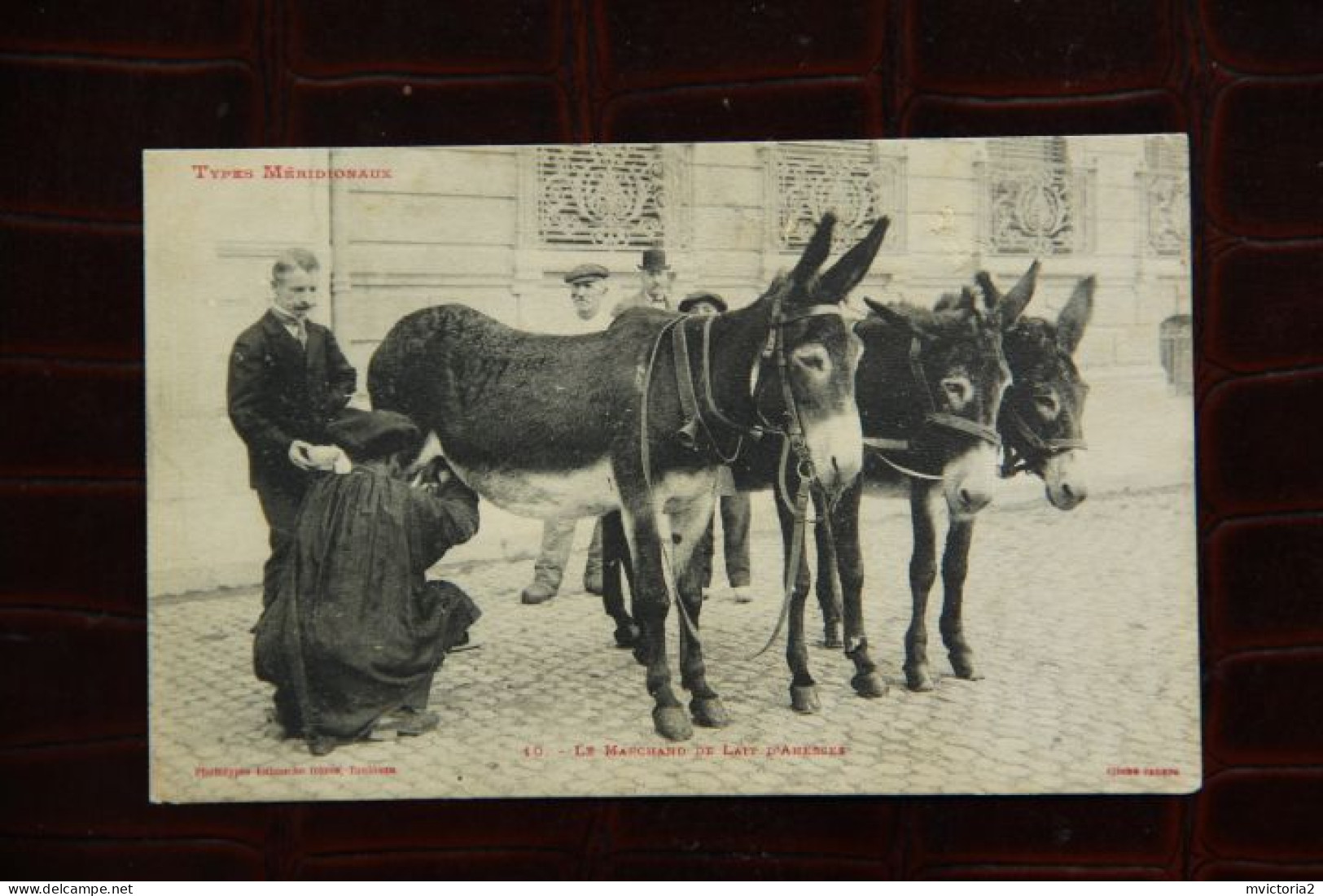 Types Méridionaux : Le Marchand De Lait D'Anesse - Mercanti