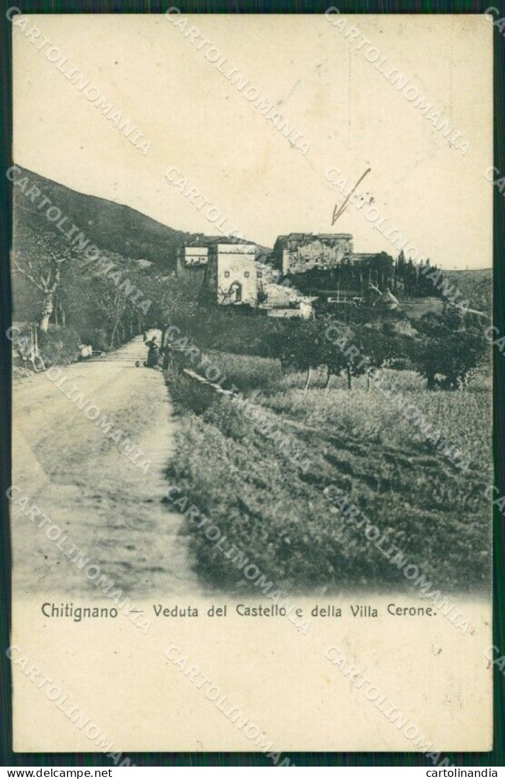 Arezzo Chitignano PIEGHINA Cartolina KV6785 - Arezzo