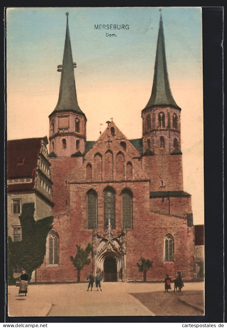 AK Merseburg, Partie Am Dom  - Merseburg