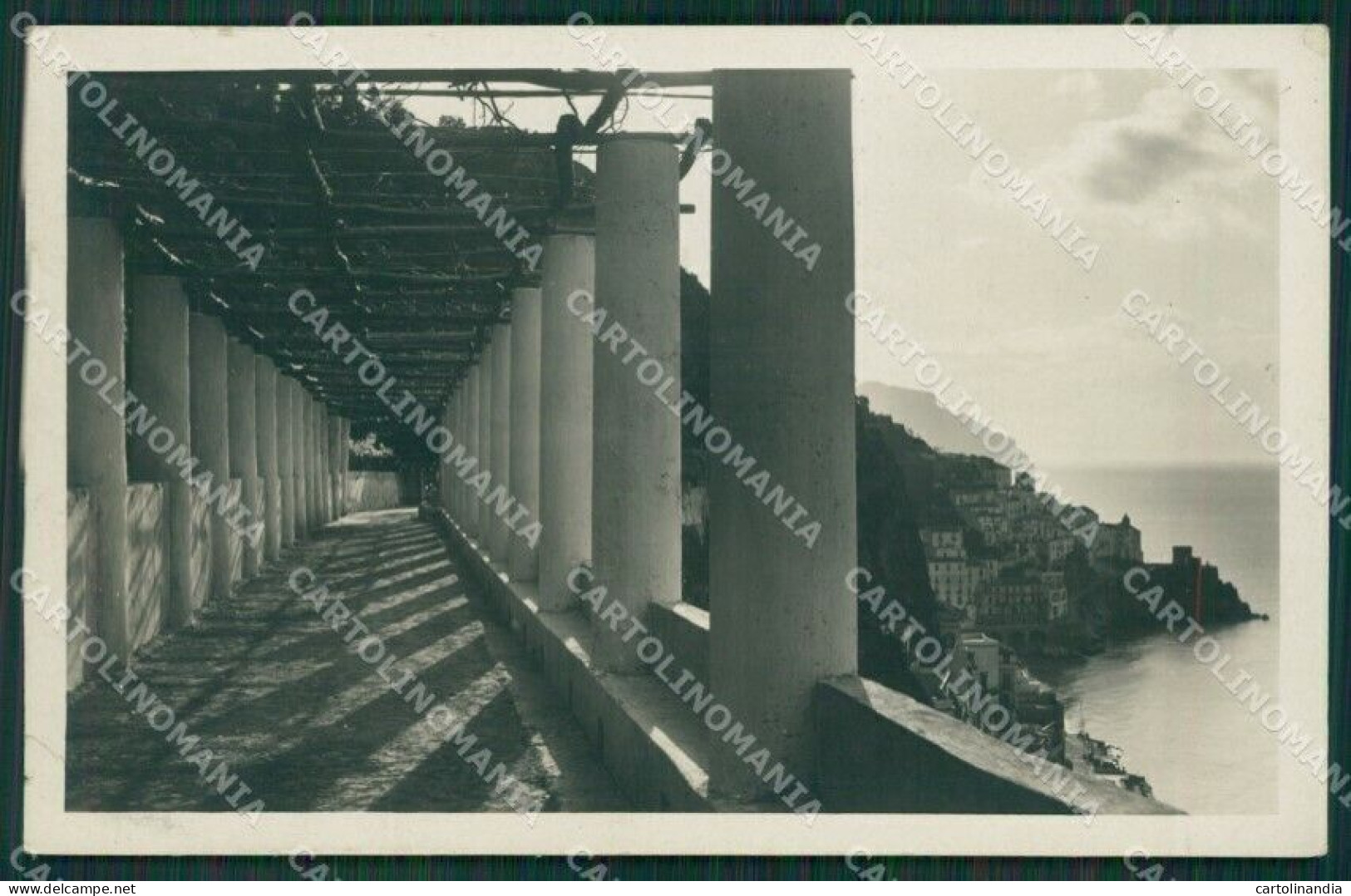 Salerno Amalfi PIEGHINA Foto Cartolina KV6793 - Salerno