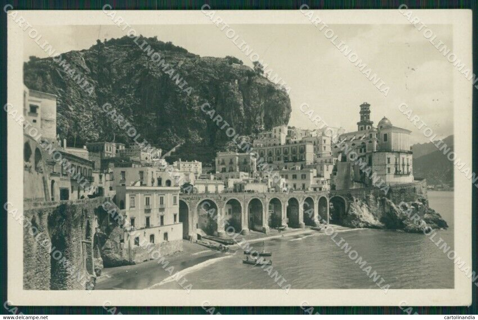 Salerno Atrani Foto Cartolina KV6794 - Salerno