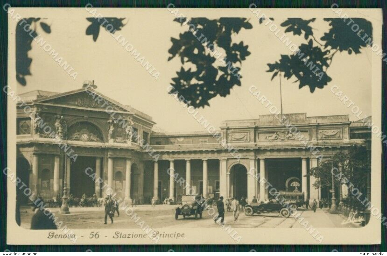 Genova Città Stazione Auto Foto Cartolina KV6803 - Genova (Genoa)