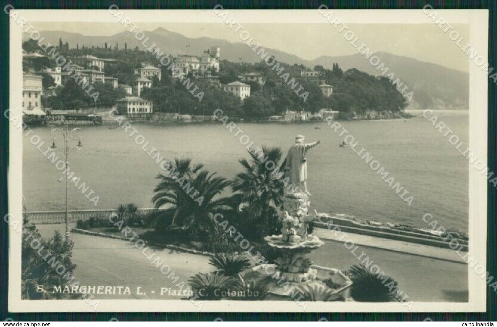 Genova Santa Margherita Ligure Colombo Foto Cartolina KV6820 - Genova (Genoa)