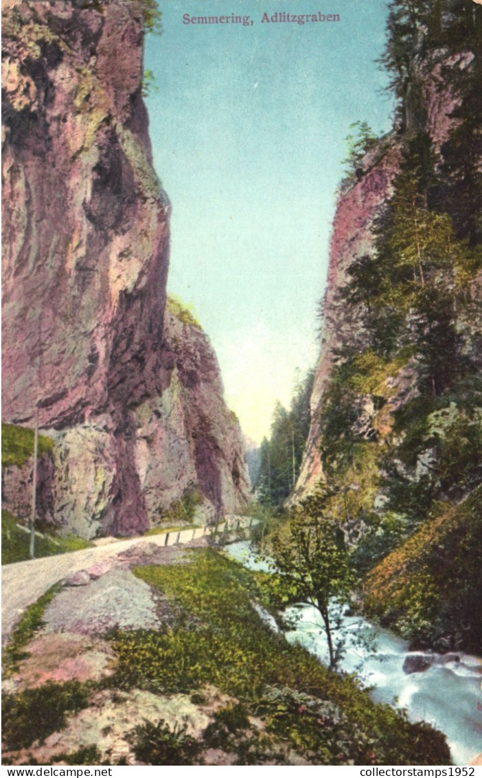 SEMMERING, MOUNTAIN, AUSTRIA, POSTCARD - Semmering