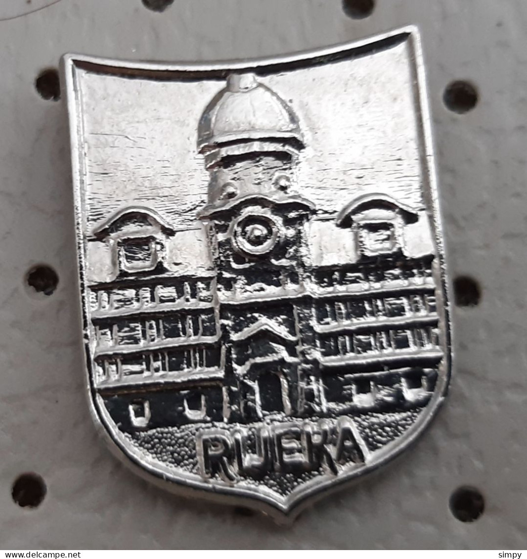 RIJEKA Coat Of Arms Croatia Pin - Steden