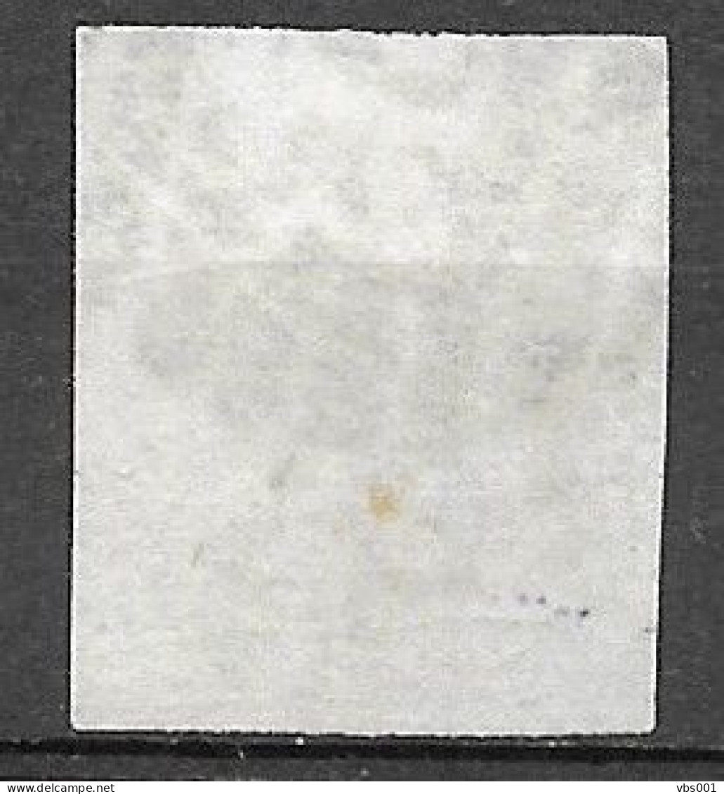 OBP12 Met 4 Randen En Met Balkstempel P83 8B Mons (zie Scans) - 1858-1862 Medaillons (9/12)