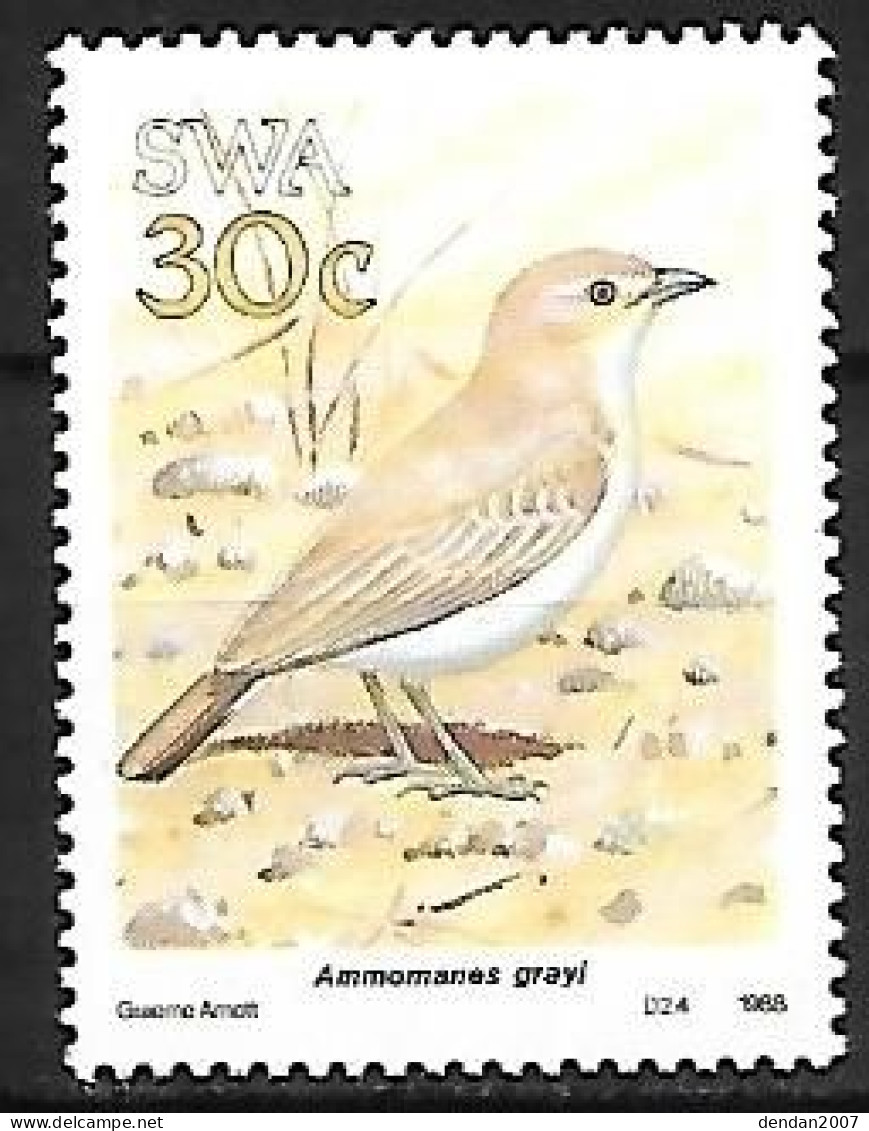 SWA (South West Africa) - MNH ** 1988 :  Gray's Lark -   Ammomanopsis Grayi - Passereaux