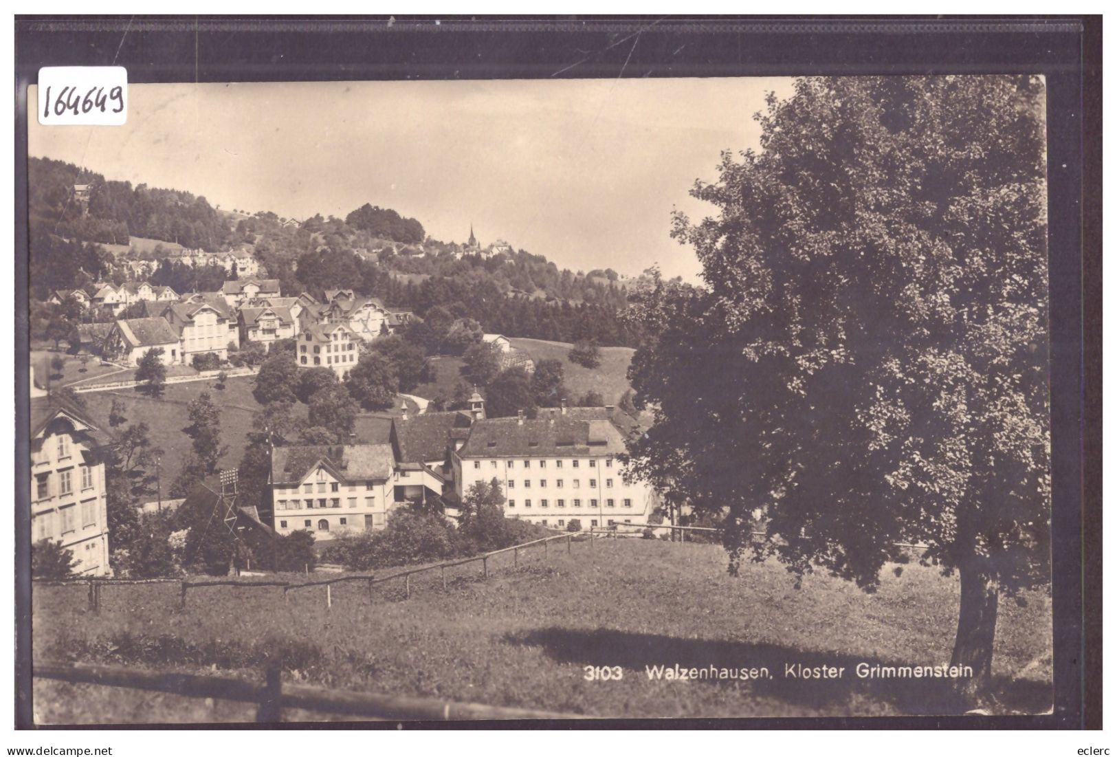 WALZENHAUSEN - KLOSTER GRIMMENSTEIN - TB - Walzenhausen