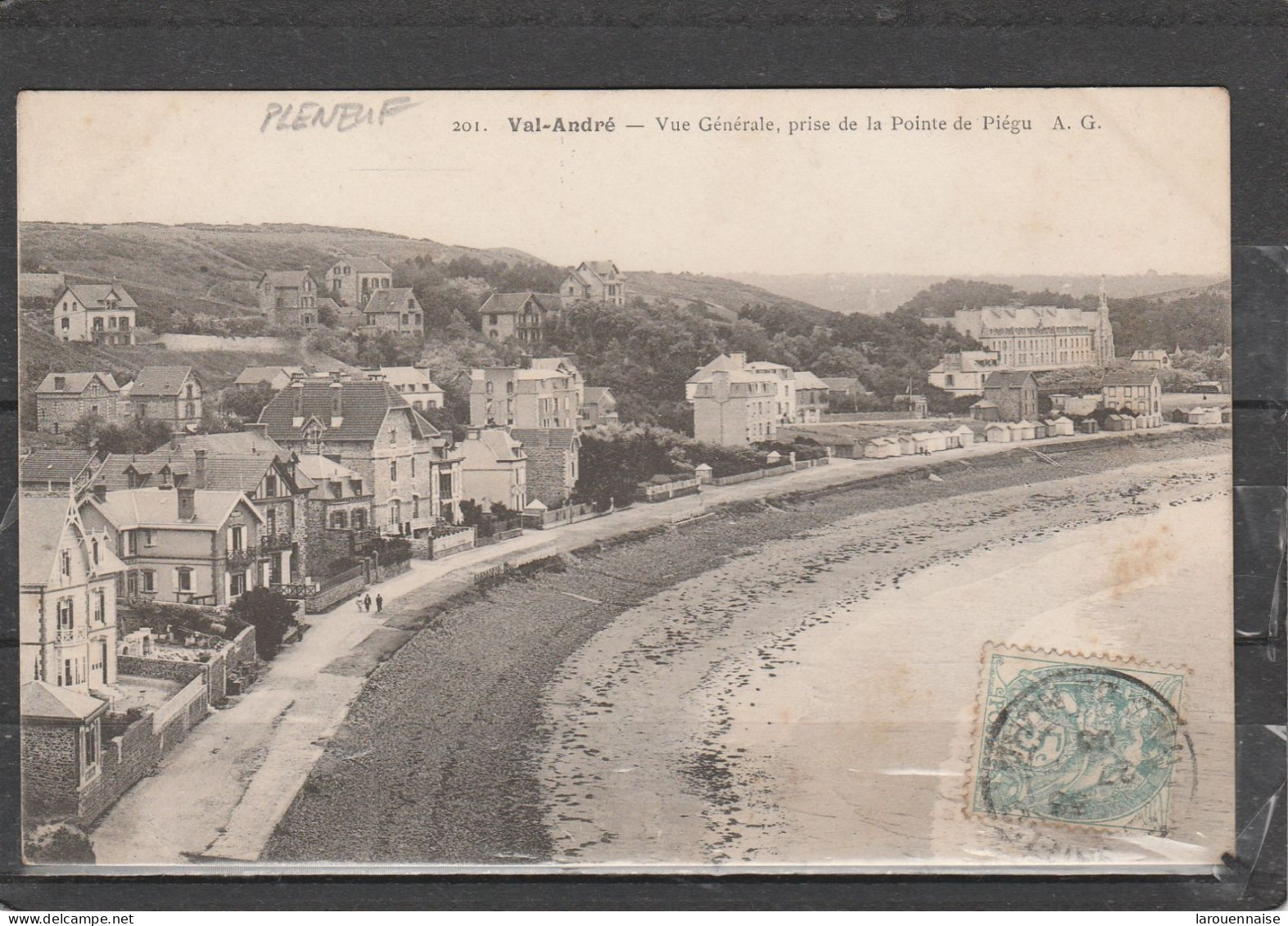 22 - PLENEUF - Val André - Vue Générale, Prise De La Pointe De Piégu - Pléneuf-Val-André