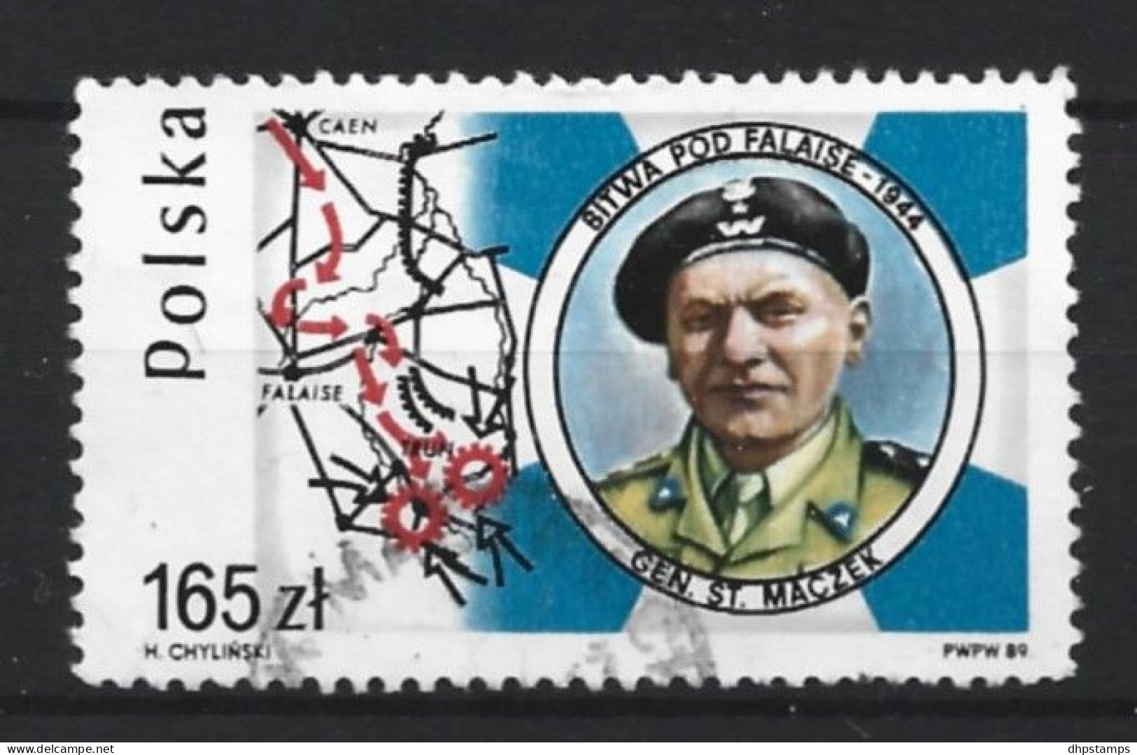 Polen 1989 Gen. Maczak Y.T. 3019 (0) - Unused Stamps