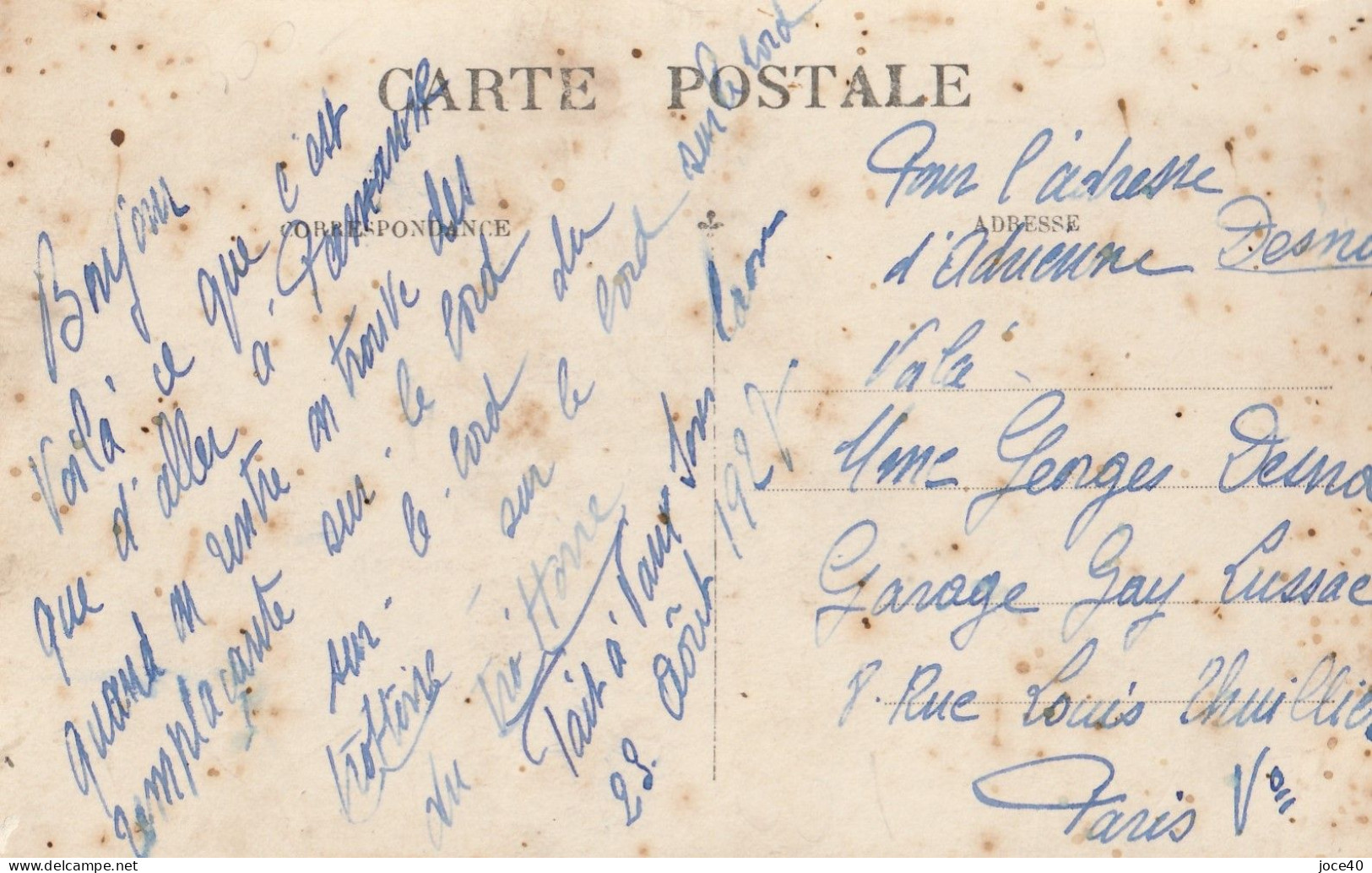 Carte-photo-Devanture-Le Familistère Succursale 199 - à Vaux Sous-Laon * RARISSIME - Magasins