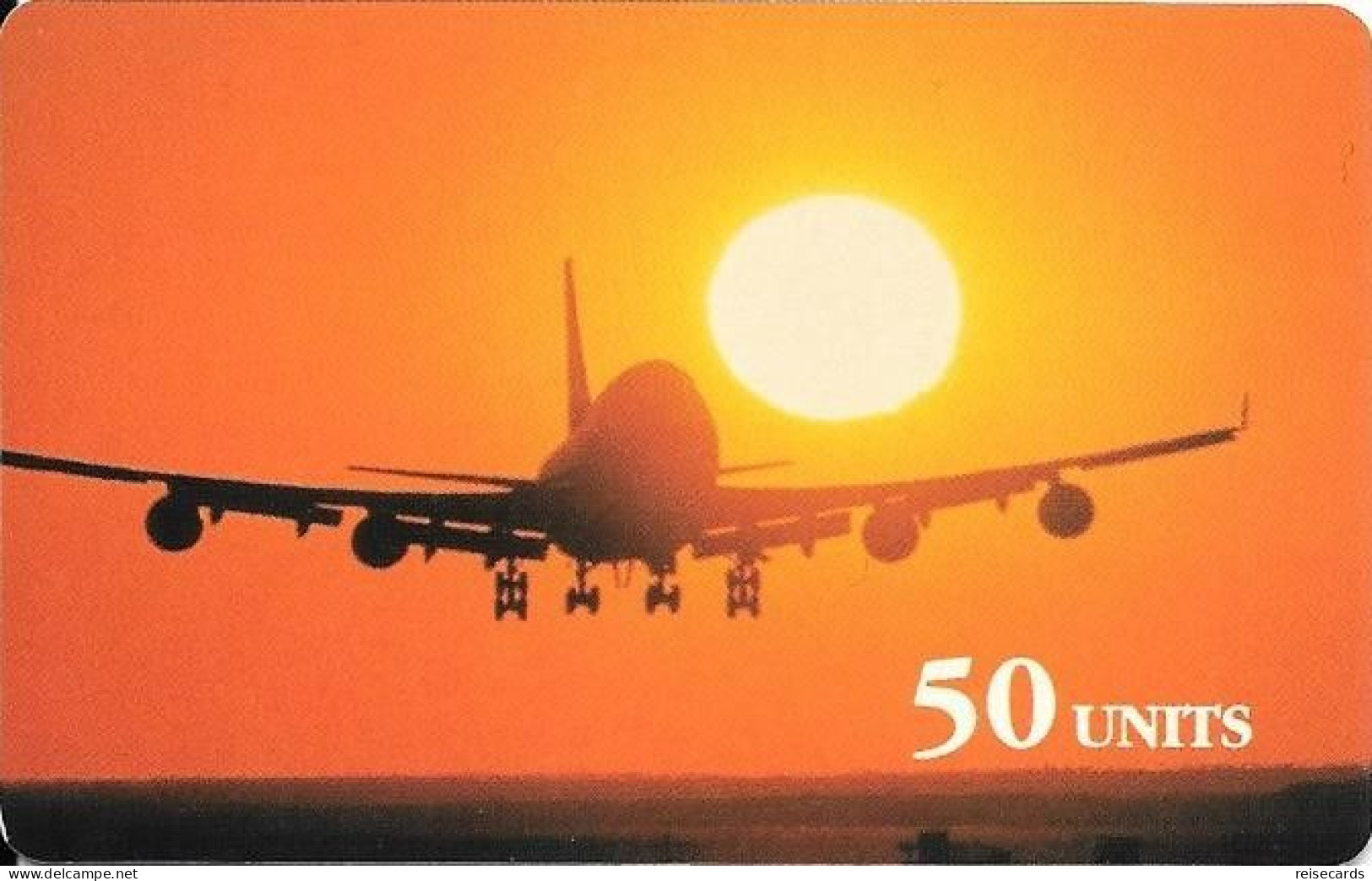 France: Prepaid GlobalOne - Airplane 09.97 - Billetes FT