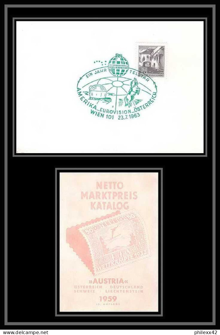 11747/ Espace (space Raumfahrt) Lettre (cover Briefe) 23/7/1963 Telstar Autriche (Austria) - Europe