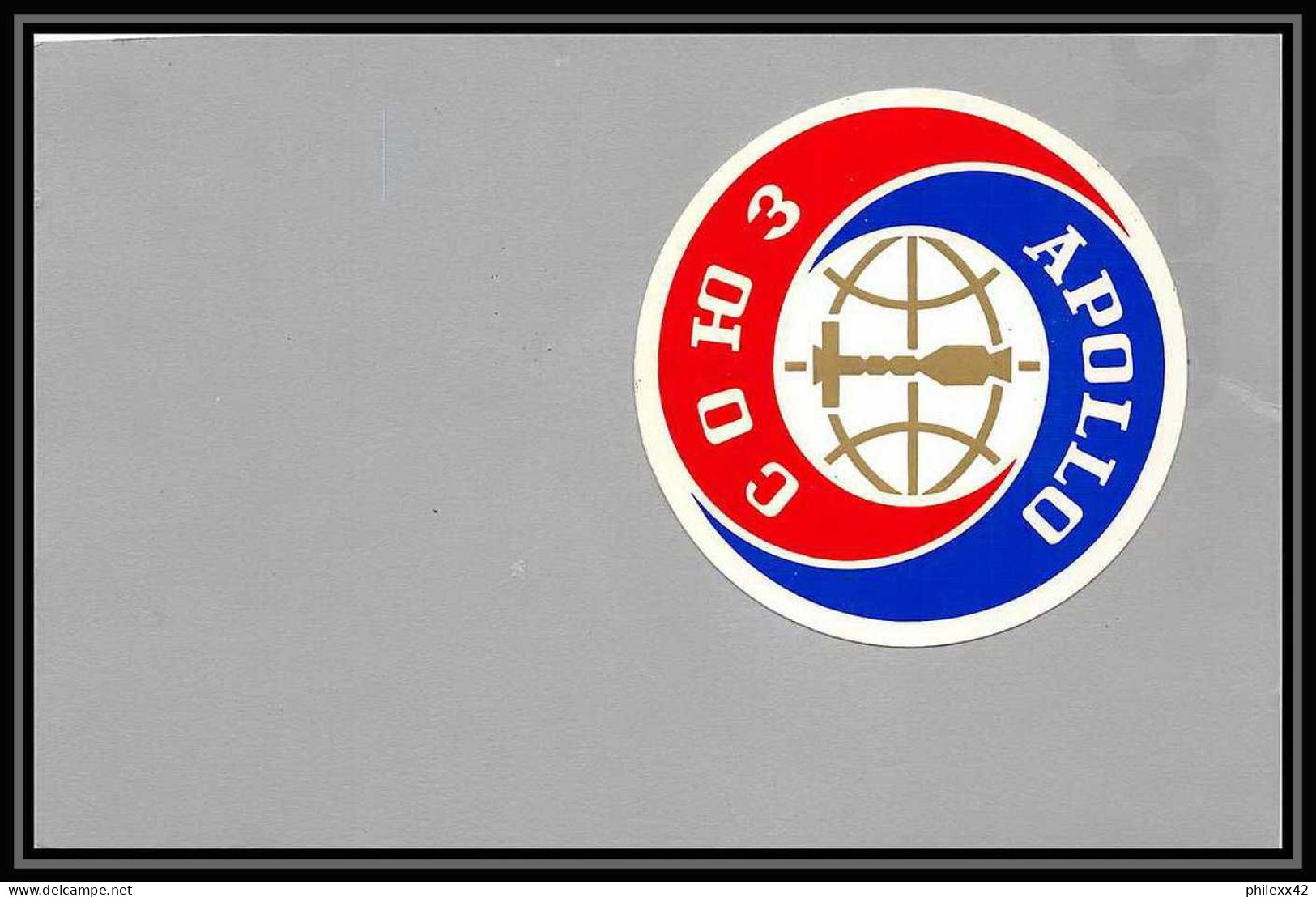 11290/ Espace (space Raumfahrt) Stickers (autocollant) Apollo USA - Stati Uniti