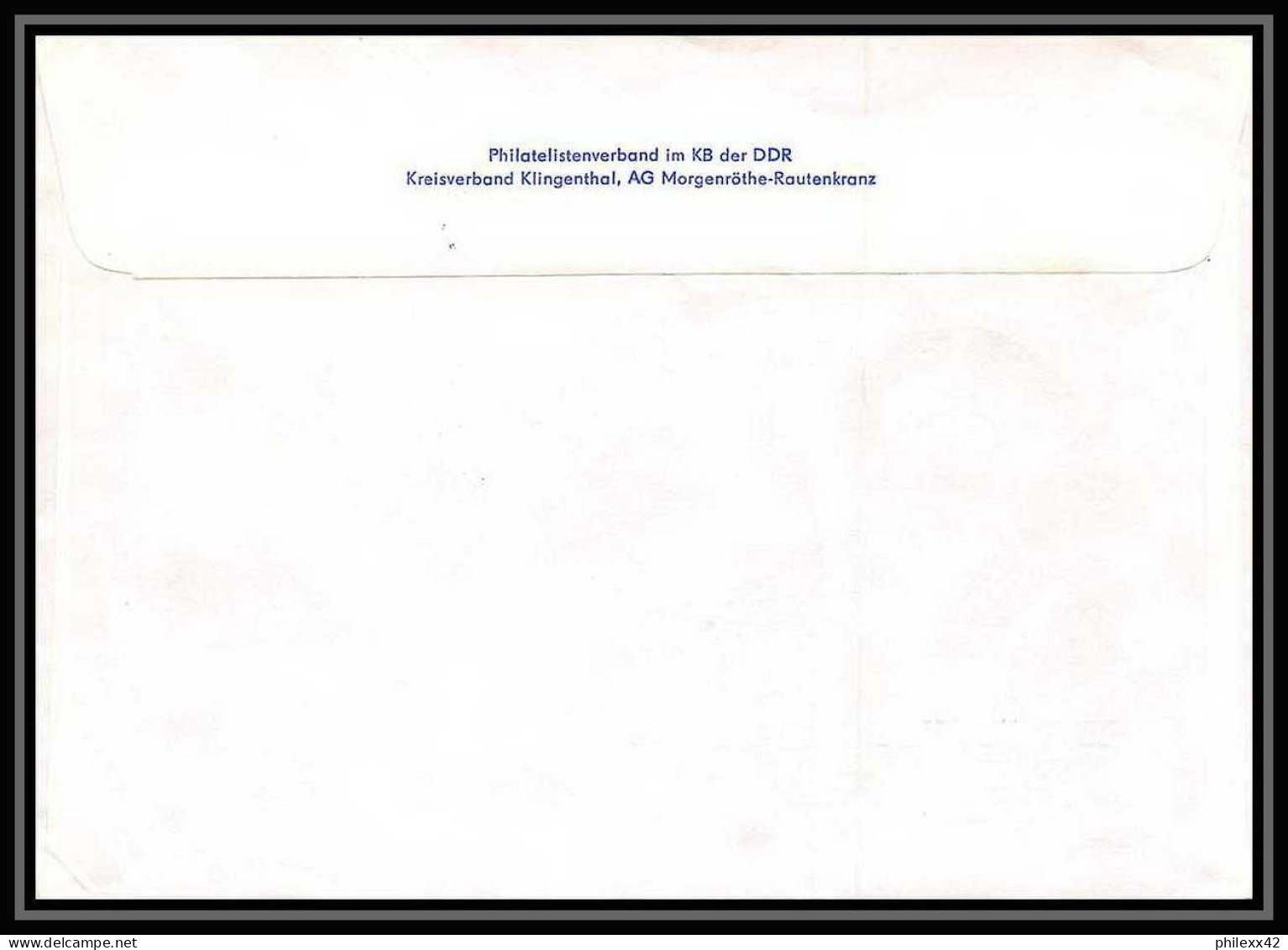 11089/ Espace (space Raumfahrt) Lettre (cover Briefe) 1/9/1961 Cosmonaut Titov Titow Allemagne (germany DDR)  - Europe