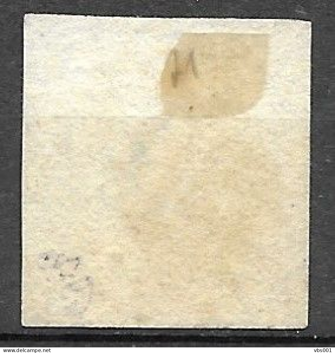 OBP8A Met 4 Randen En Gebuur, Met Puntstempel P120 Verviers (zie Scans) - 1851-1857 Médaillons (6/8)