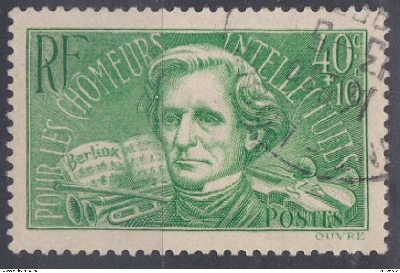 France 1936 N° 331 Louis-Hector Berlioz (H42) - Used Stamps