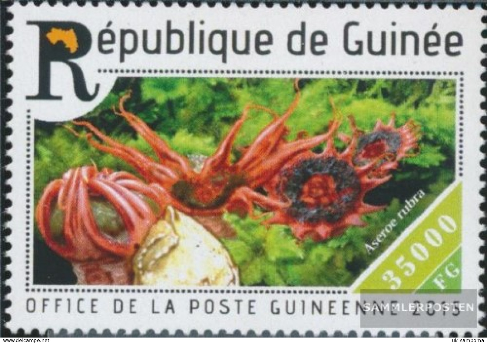 Guinea 11042 (complete. Issue) Unmounted Mint / Never Hinged 2015 Mushrooms - Guinée (1958-...)