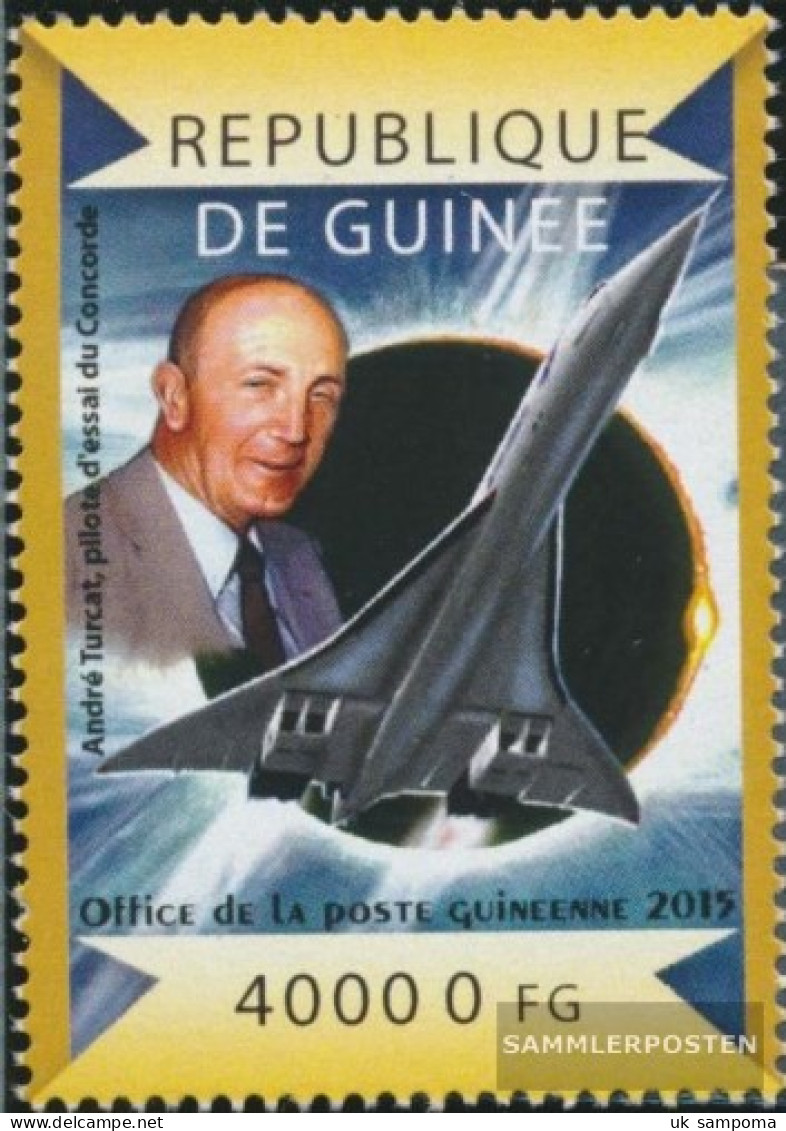 Guinea 11021 (complete. Issue) Unmounted Mint / Never Hinged 2015 Concorde - Guinea (1958-...)