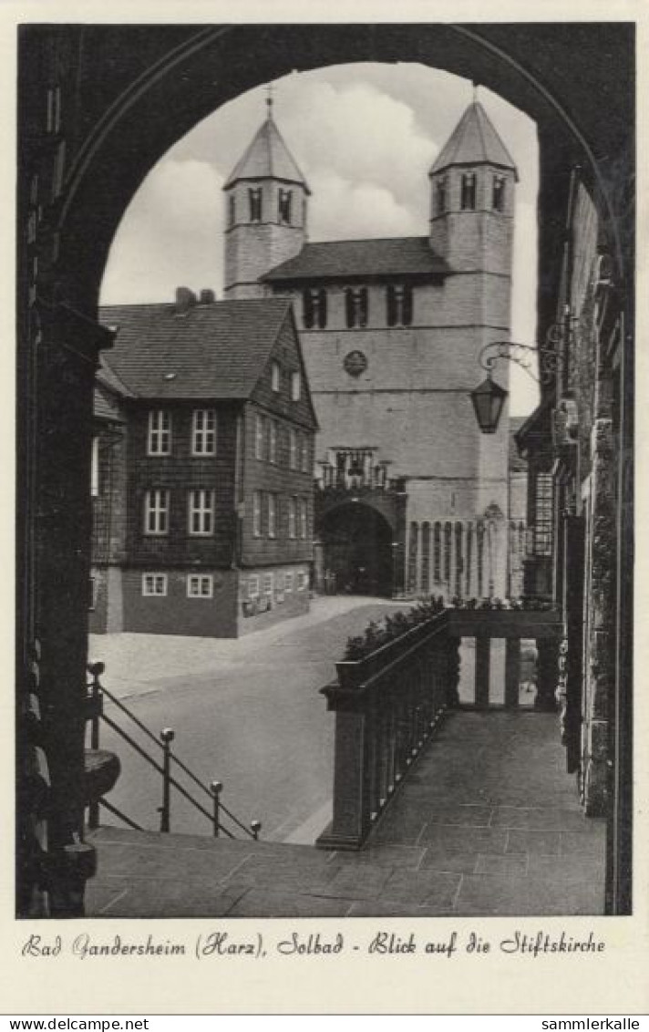 134616 - Bad Gandersheim - Blick Auf Stiftskirche - Bad Gandersheim