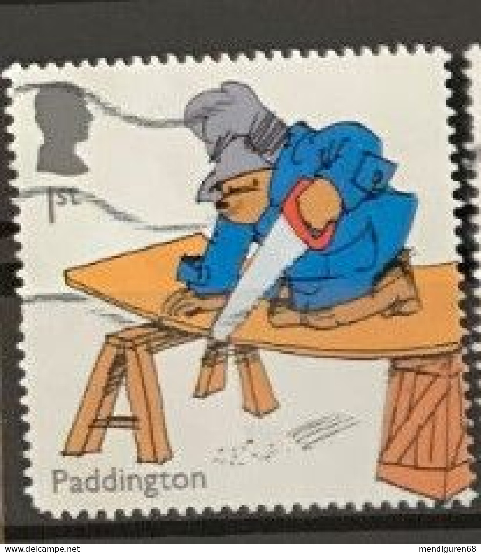 GROSSBRITANNIEN GRANDE BRETAGNE GB 2023 PADDINGTON: SAWING WOOD 1ST USED DAMAGED SG 5064 MI 5280 YT 5671 SN 4414 - Usados